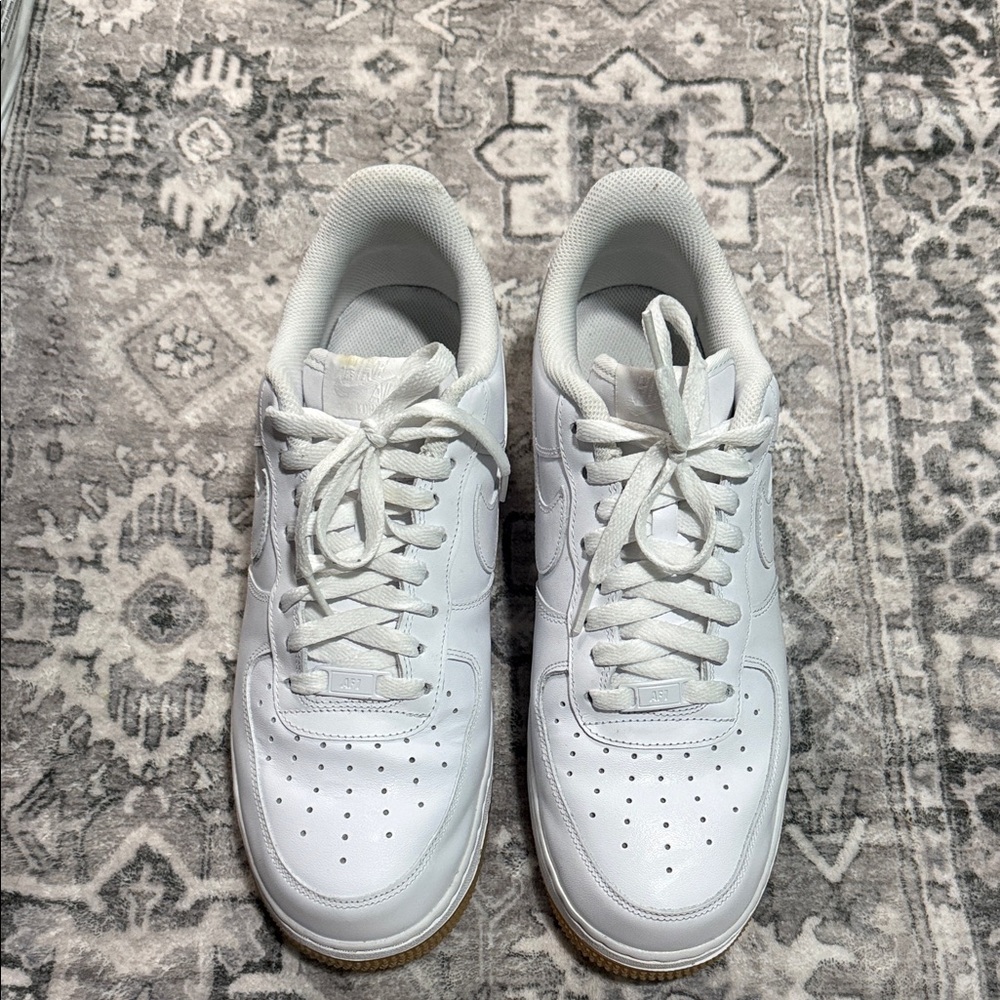 Sleek White Athletic Sneakers